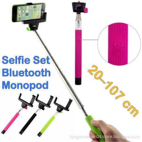 New Common Selfie Set Bluetooth Wireless Monopod for iPhone/Samsung